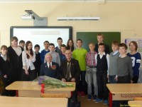 Урок  мужества в школе им. Чуйкова